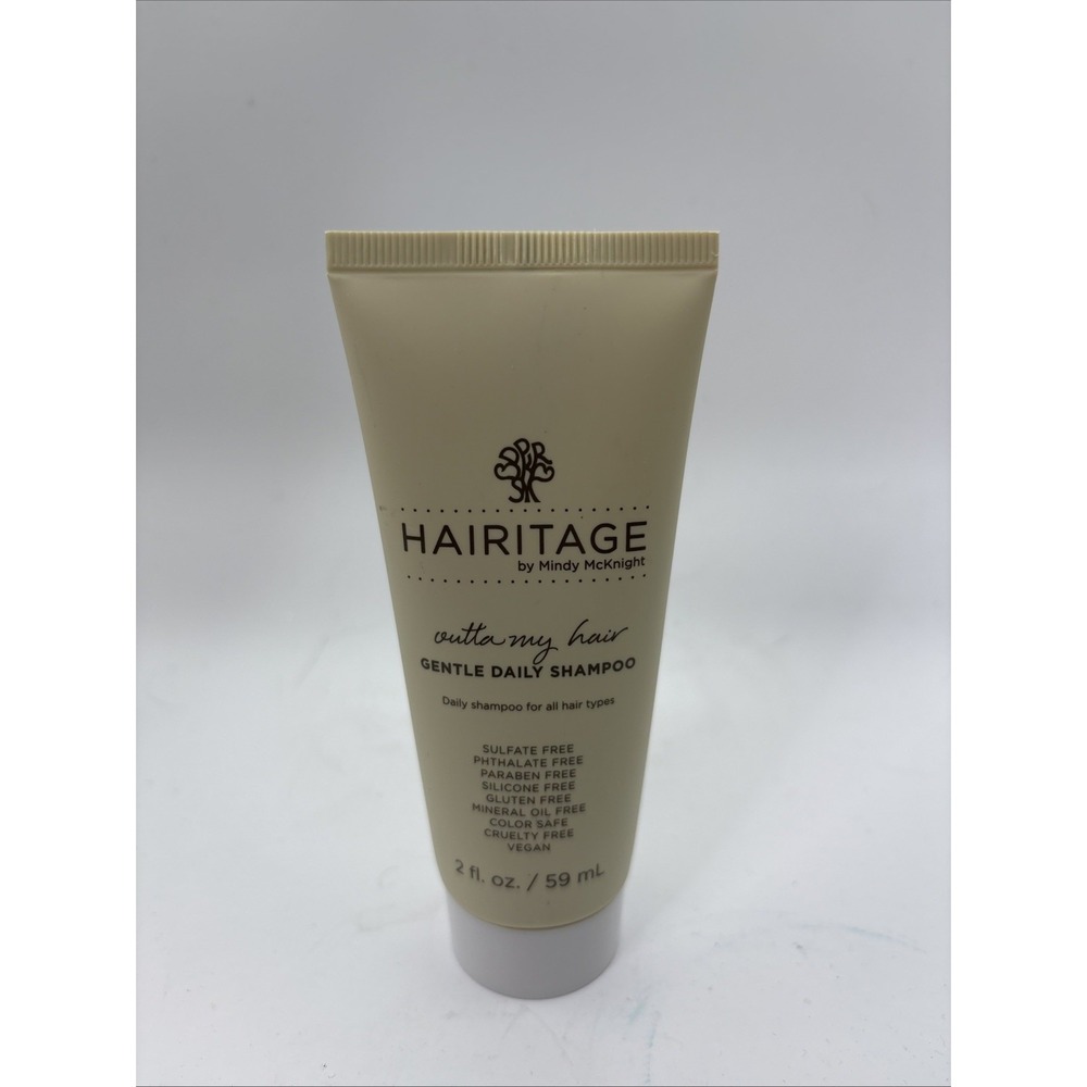 Hairitage Outta My Hair Gentle Daily Shampoo 2 oz Travel Size